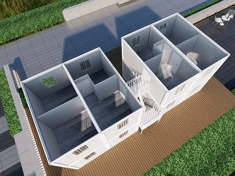 8-Container Farm Stay with 12 Rooms