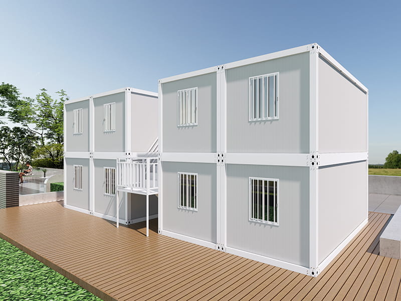 8-Container Farm Stay with 12 Rooms