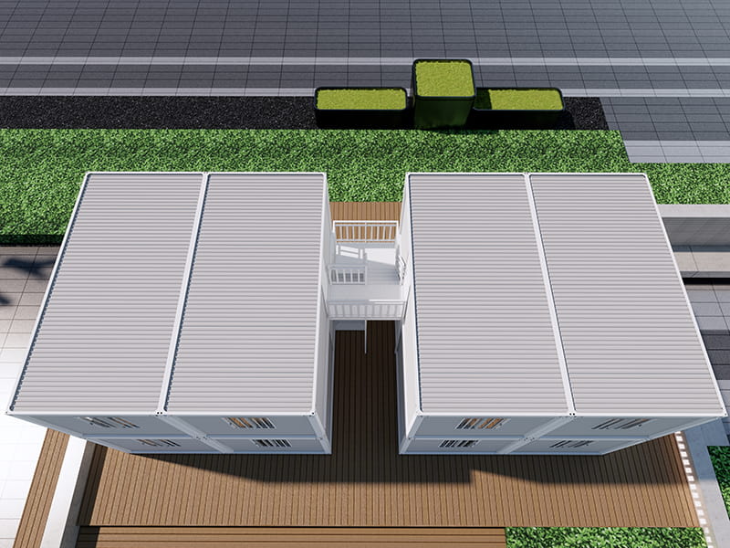 8-Container Farm Stay with 12 Rooms