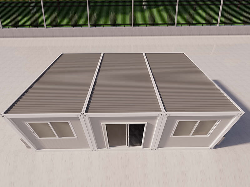 54 m² Container Home with Kitchen and Bathroom