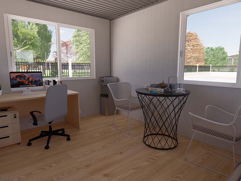 54 m² Container Home with Kitchen and Bathroom