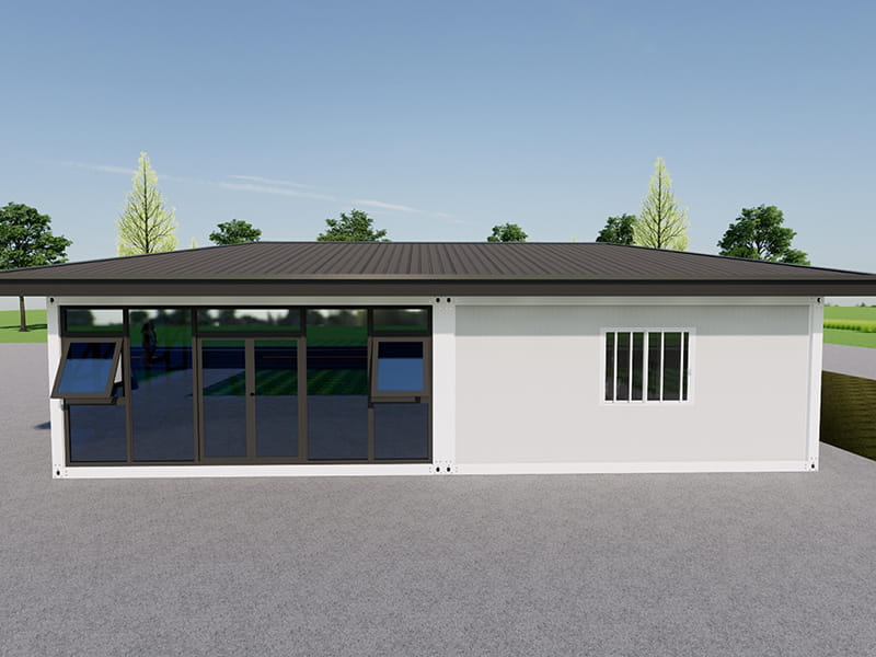 108 m² Six-Container Reception Lounge