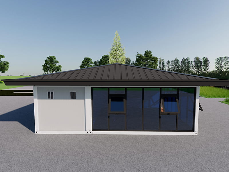 108 m² Six-Container Reception Lounge