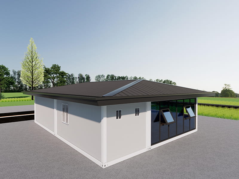 108 m² Six-Container Reception Lounge