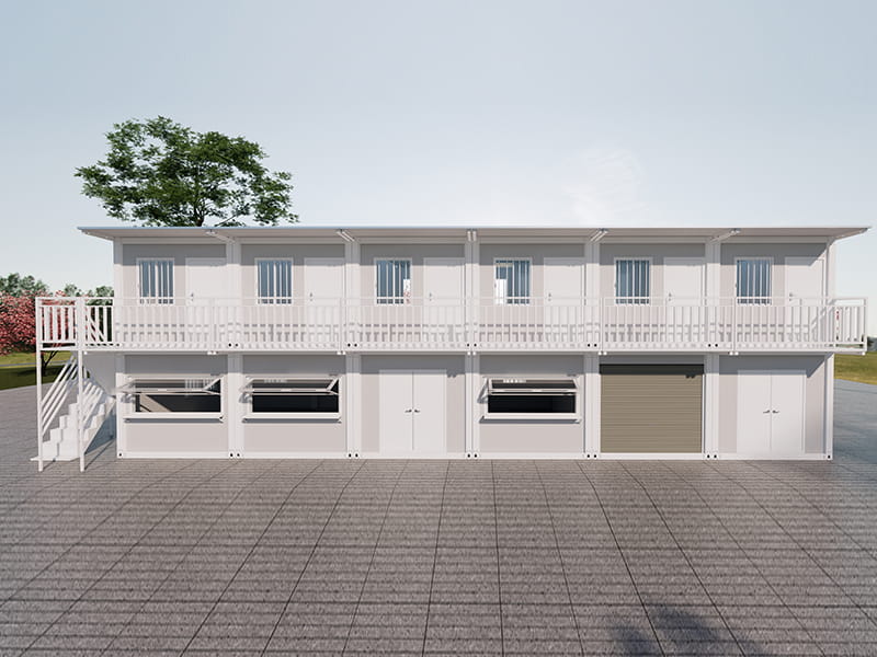 Two-Storey Container Shophouse