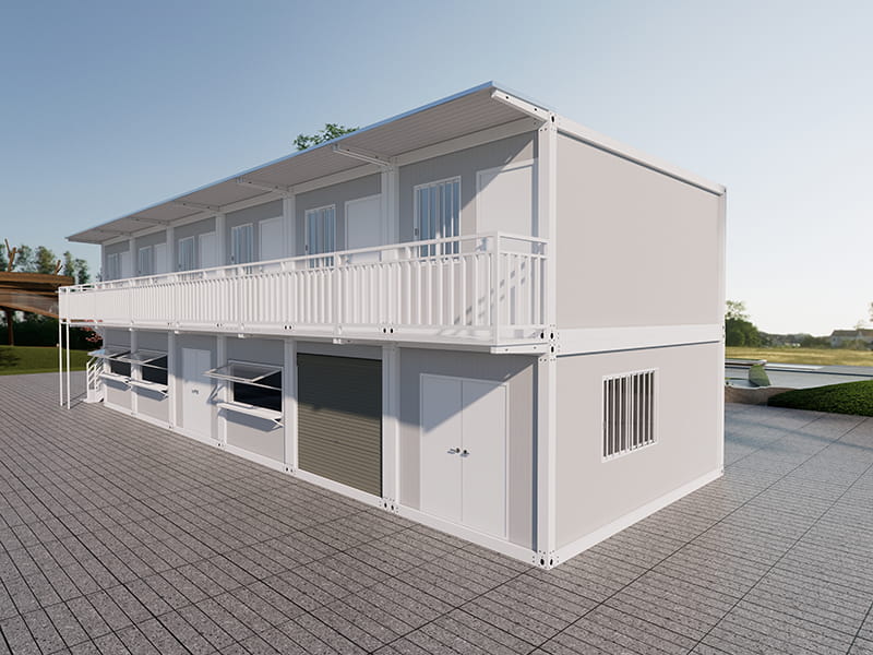 Two-Storey Container Shophouse