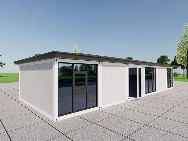 90 m² Five-Container Commercial Building