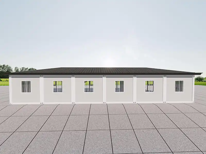90 m² Five-Container Commercial Building