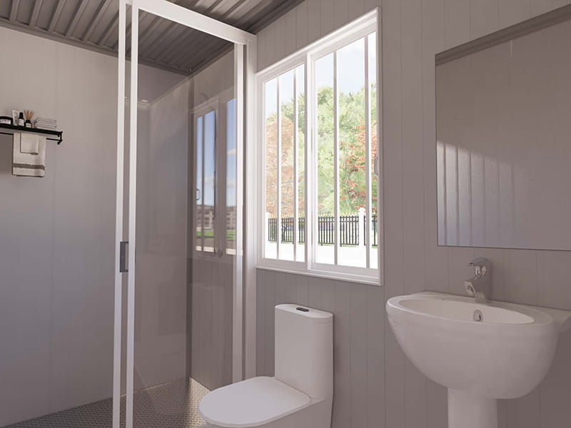 54 m² Container Home with Kitchen and Bathroom