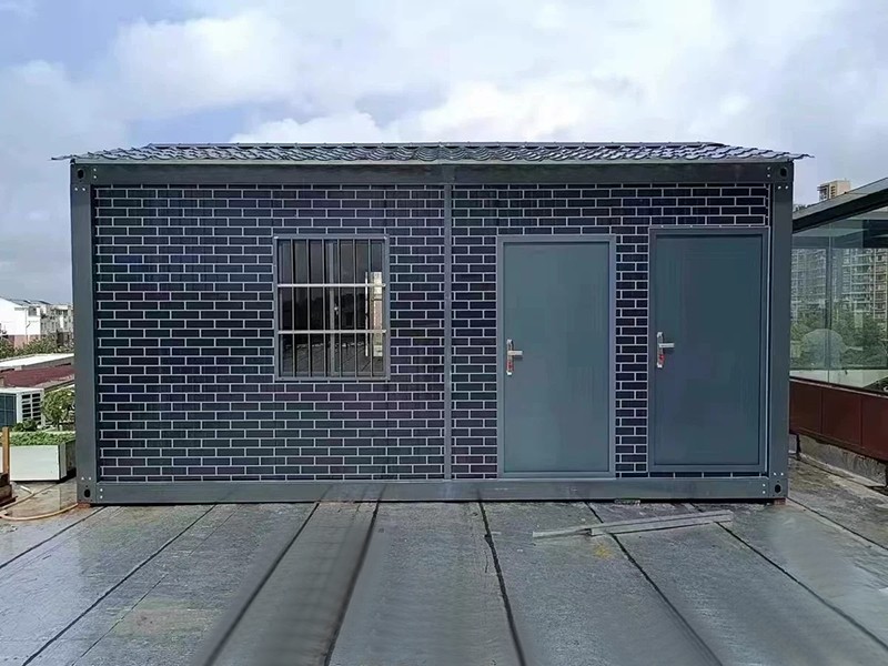 Brick Pattern Container House
