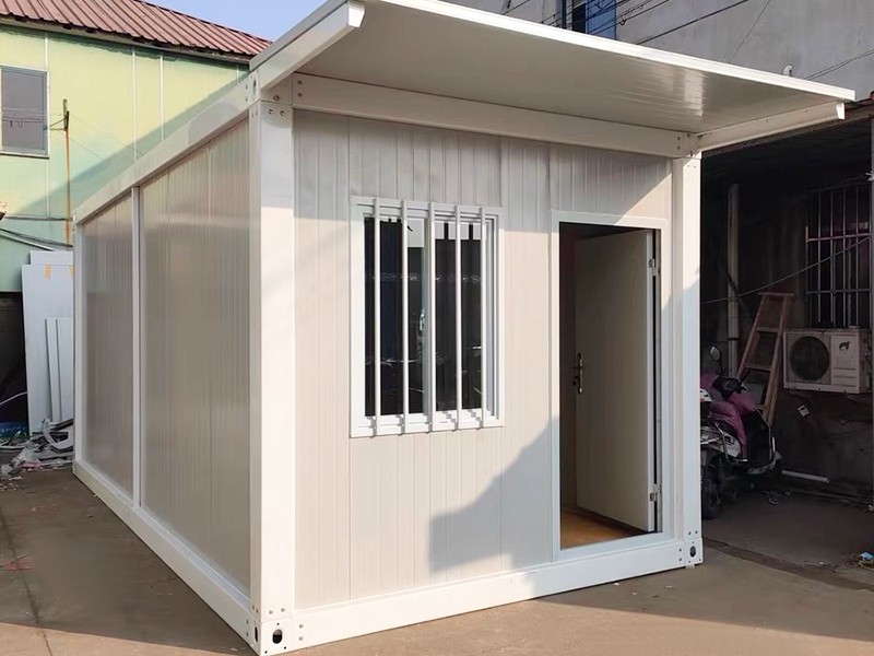 Container House with Canopy