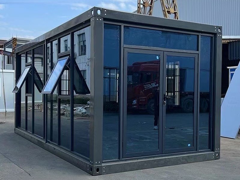 All-Glass Container House