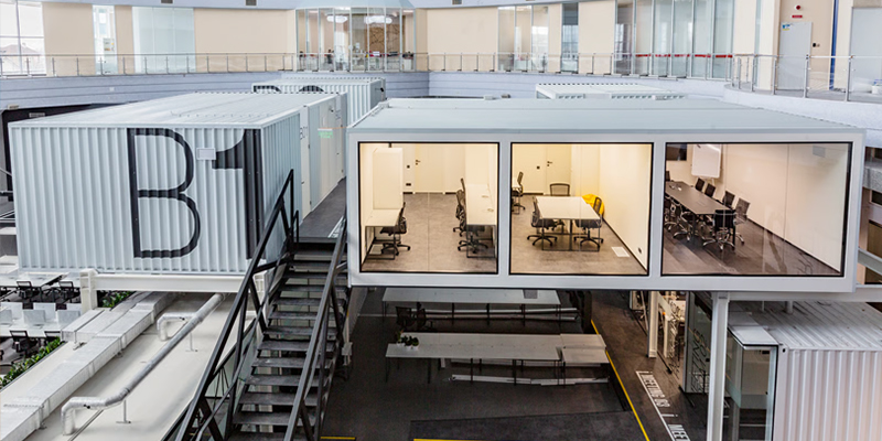 Commercial Spaces: Offices, cafes, bars, exhibition halls